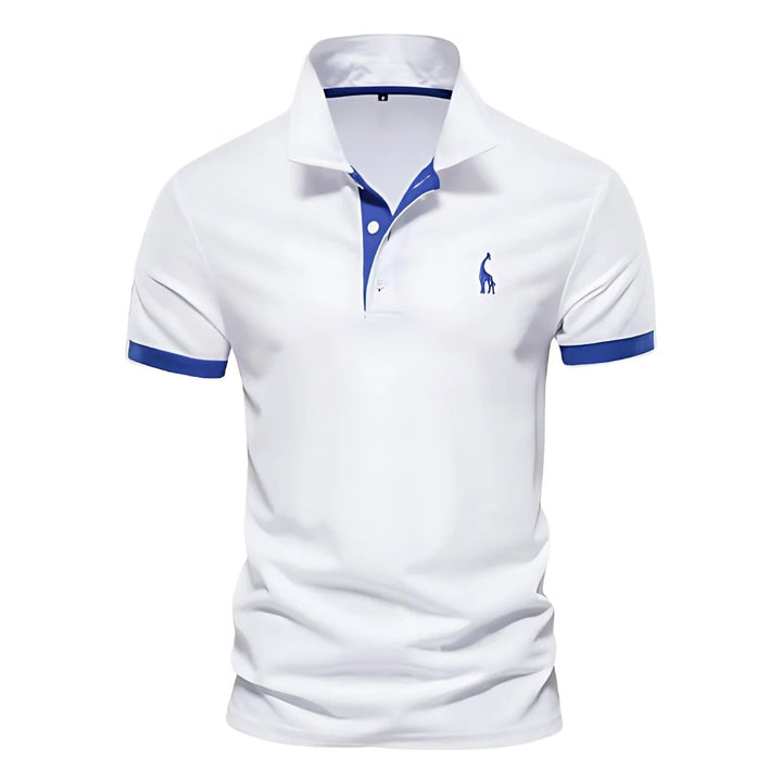 Lucas – Polo contrastado elegante