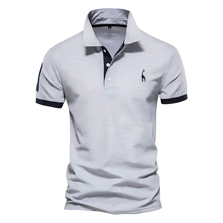 Lucas – Polo contrastado elegante
