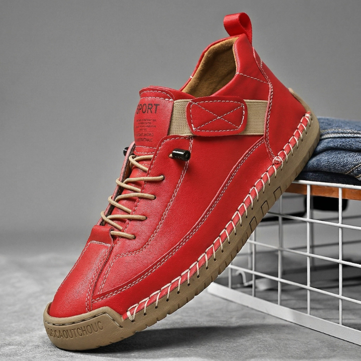 Calder Zapatilla de Cuero Hecha a Mano