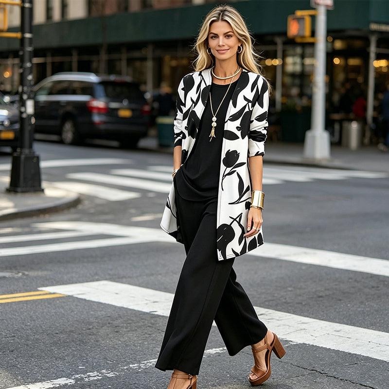 Comfortable 3-Piece Set for Ladies