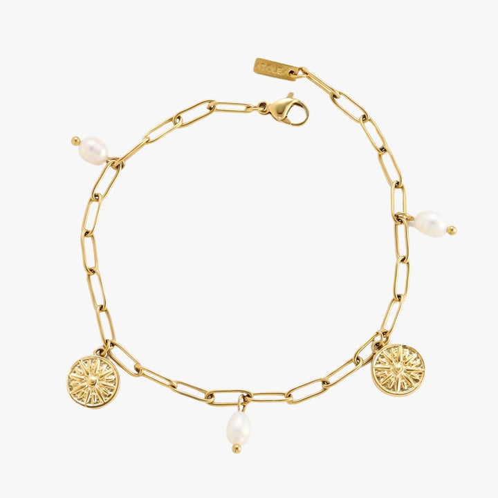 Pulsera Radiante de Sol Dorado