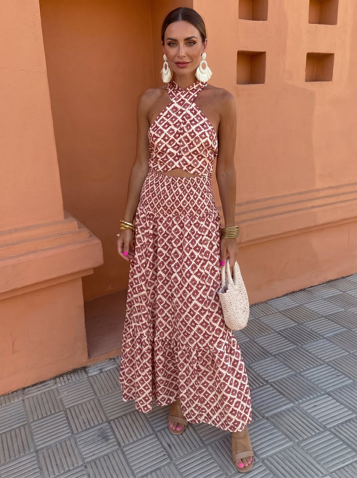 Elsa | Conjunto Elegante con Diseño de Hombro Descubierto