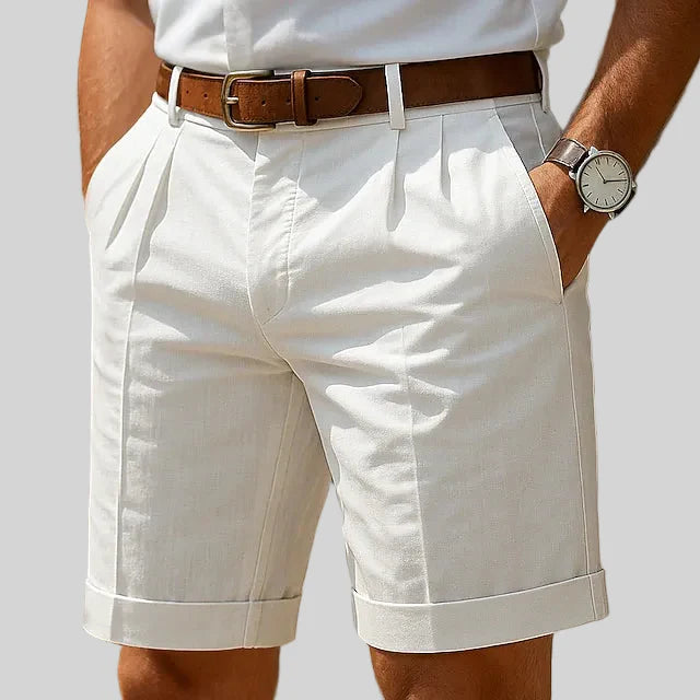 Cazel | Pleated Summer Chino Shorts