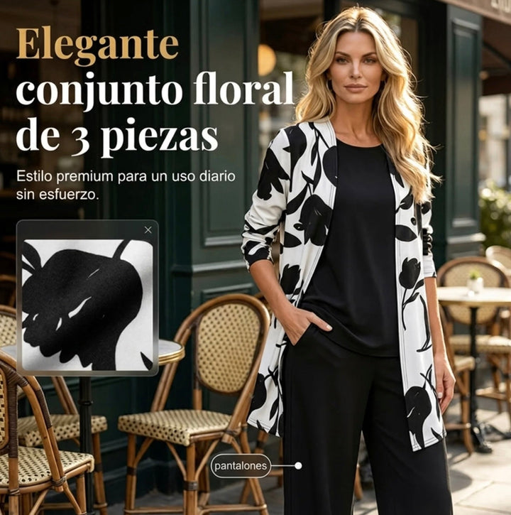 Comfortable 3-Piece Set for Ladies