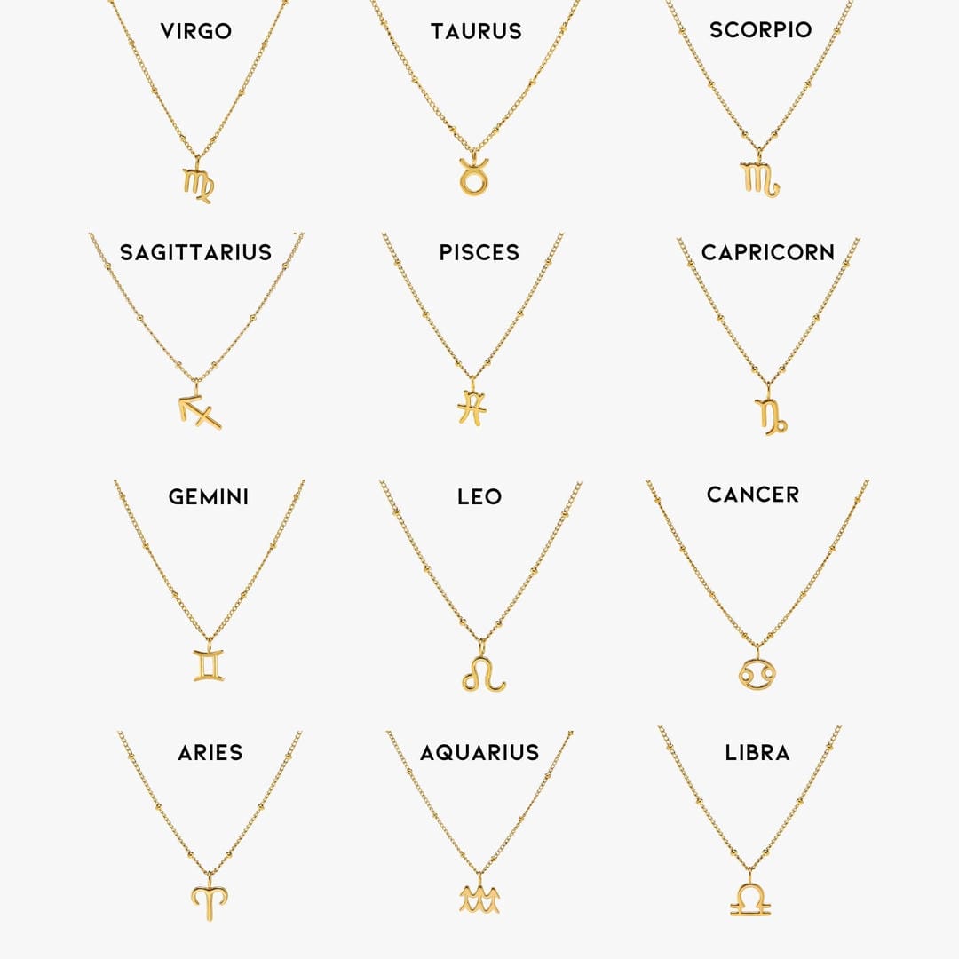Zodiac Charm Necklace
