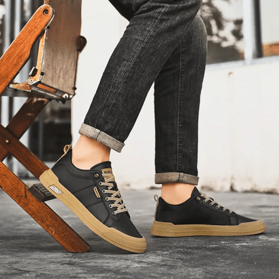HARRINGTON LEATHER SNEAKERS