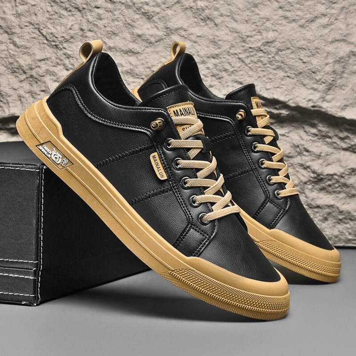 HARRINGTON LEATHER SNEAKERS