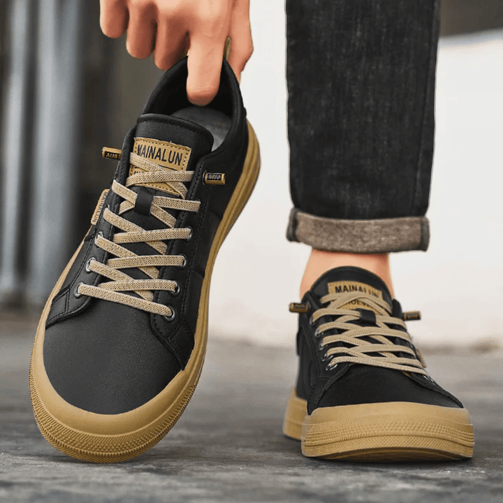 HARRINGTON LEATHER SNEAKERS