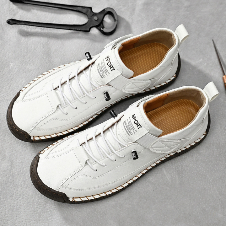 Calder Zapatilla de Cuero Hecha a Mano