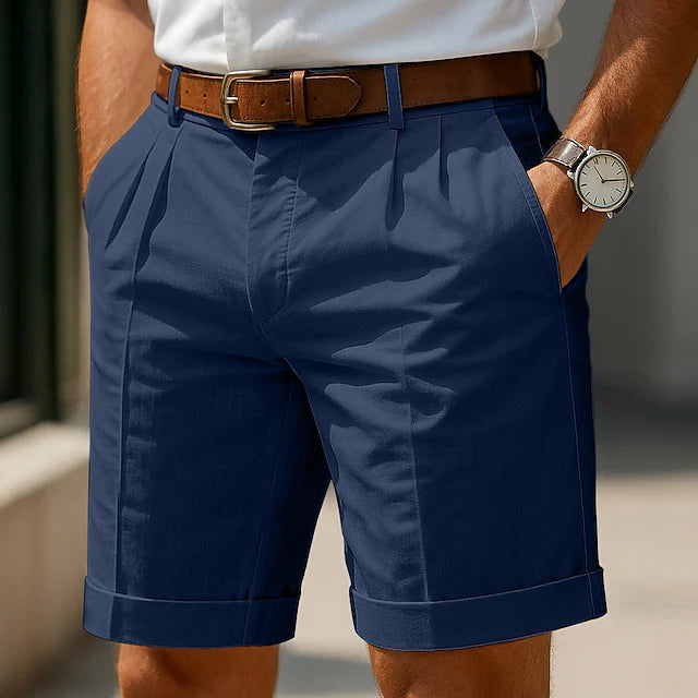 Cazel | Pleated Summer Chino Shorts